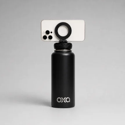 Термопляшка OXA з MagSafe-холдером для телефону - Чорний, 940мл