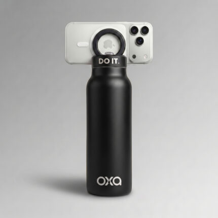 Термопляшка OXA з MagSafe-холдером для телефону - Чорний, 710мл